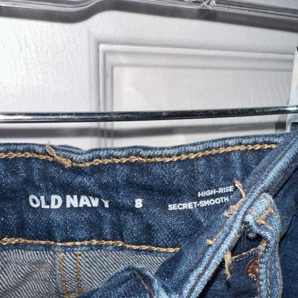 Old Navy Dark Blue Denim Mini Skirt - Picture 4 of 6